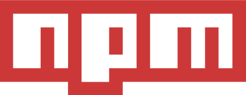 npm logo for Node package manager in reference to what is node js