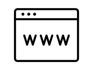 a black and white computer screen for how to build websites from scratch